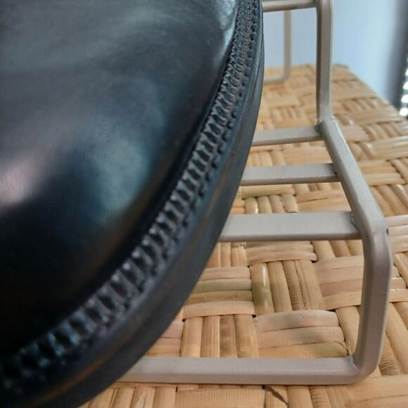 Ease by Florsheim Black Lace Up Oxfords Made in Italy Size 10 D - Picture 7 of 9